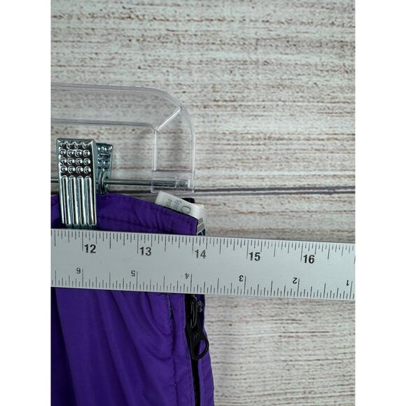 Vintage Columbia Reversible Snow Pants Mens Medium Black Purple - Picture 6 of 14